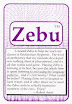 Zebu Milton Cards Manual