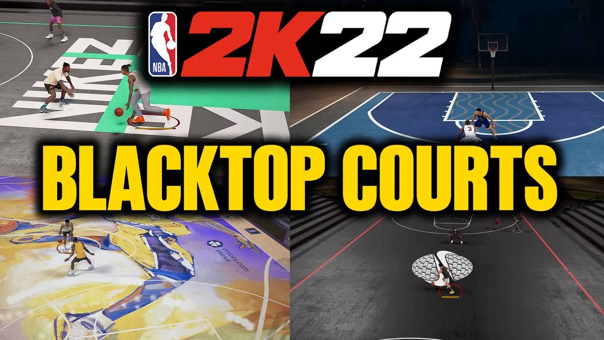 NBA 2K22 Blacktop Modded Courts