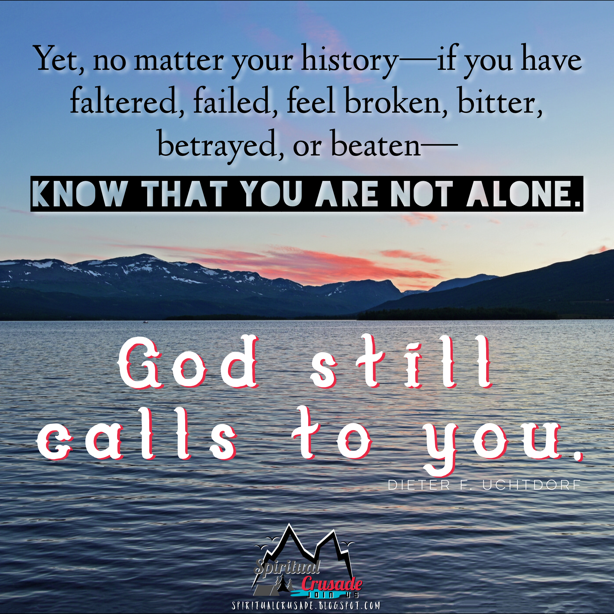 You are not alone – God calls you