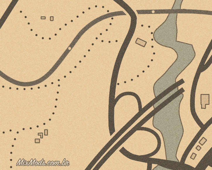 RDR2 Radar Map Style + Bônus (mapa e ícones estilo RDR2) - MixMods