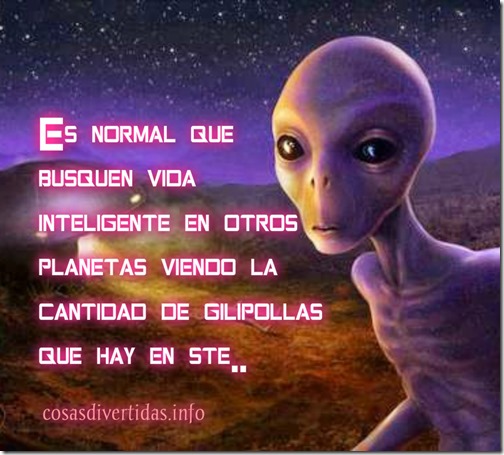 Es normal que busquen vida inteligente