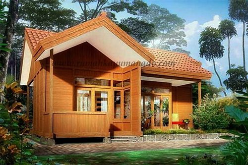  Inspirasi  Rumah  Kayu 