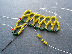 Double Chevron Chain Beading Tutorial