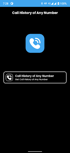 Screenshot Call Details of Any Number