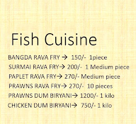 Fish Point menu 1