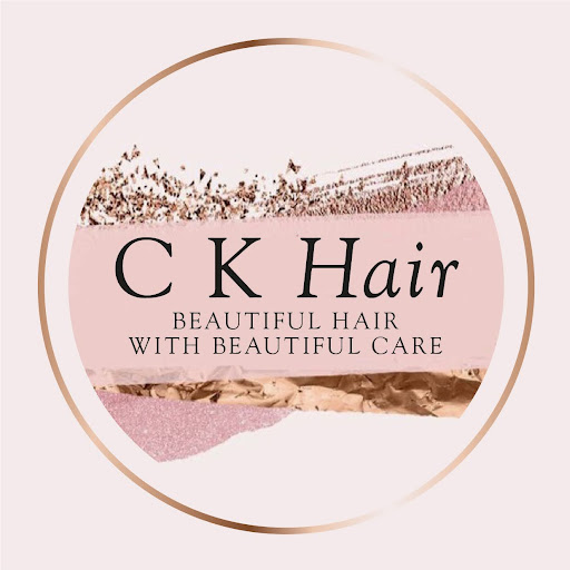 C K Hair logo