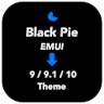 Black Pie Theme for EMUI 9 / 9 icon