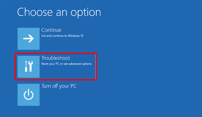 Risoluzione dei problemi di Windows 10