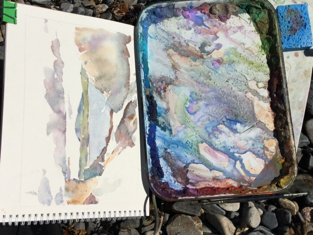 Watercolor Book: Materials and Techniques for Today's Artist by David Dewey