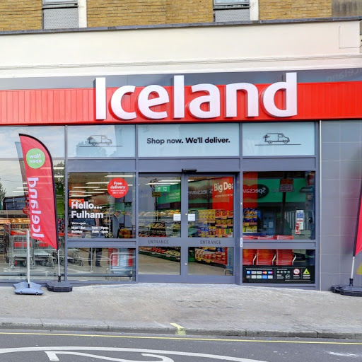 Iceland Supermarket London logo