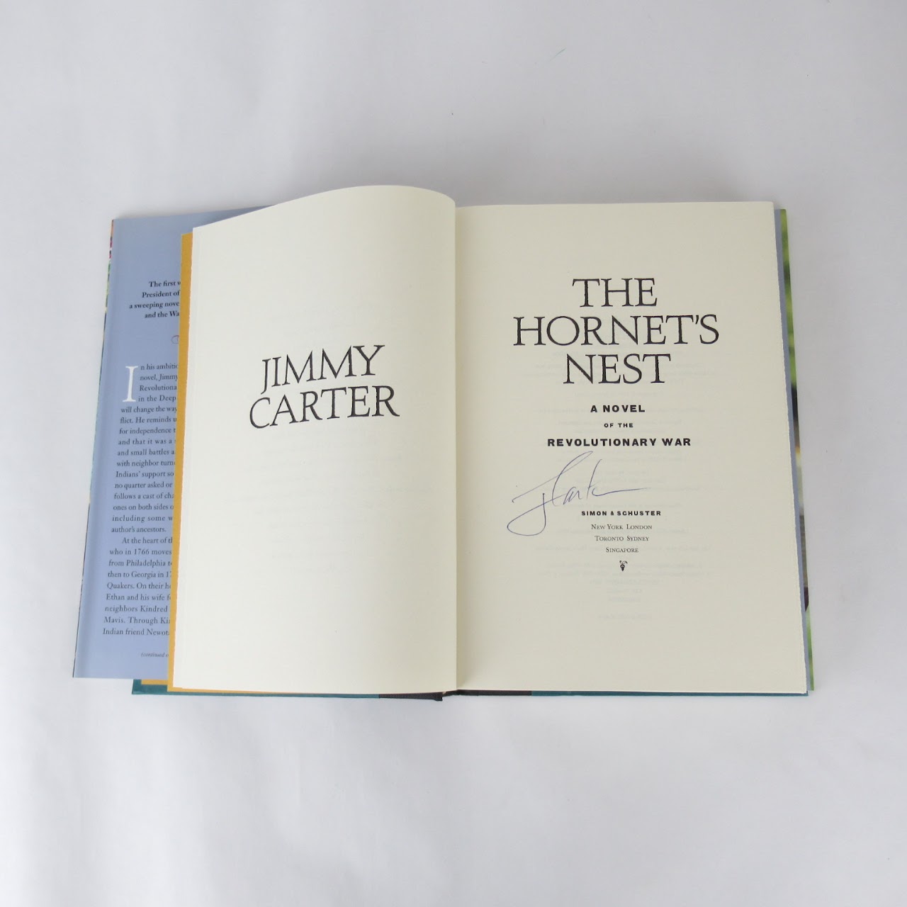 Jimmy Carter Signed Book Pair