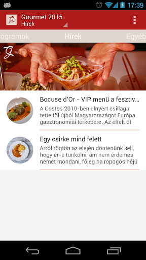 Gourmet Fesztivál 2015