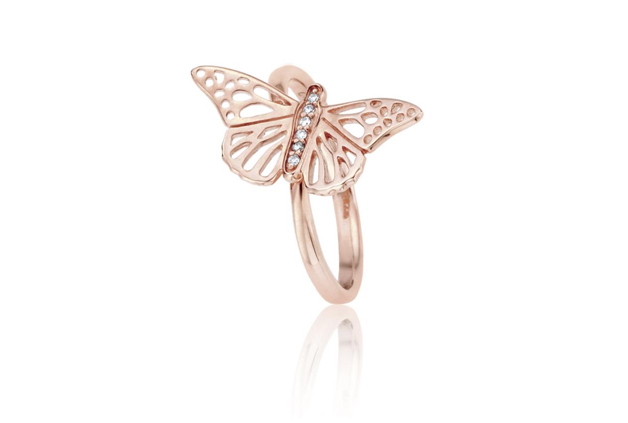 Clogau Gold Butterfly Ring 9ct