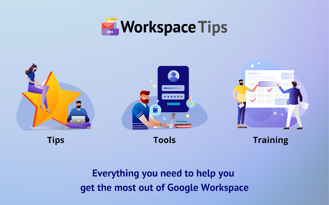 Screenshot of Workspace Tips & Tools