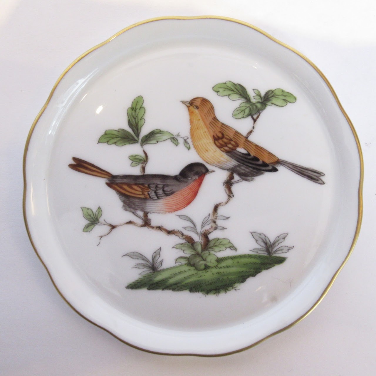 Herend Set 4 Bird Coasters