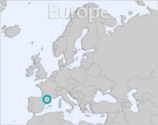 Andorra location map