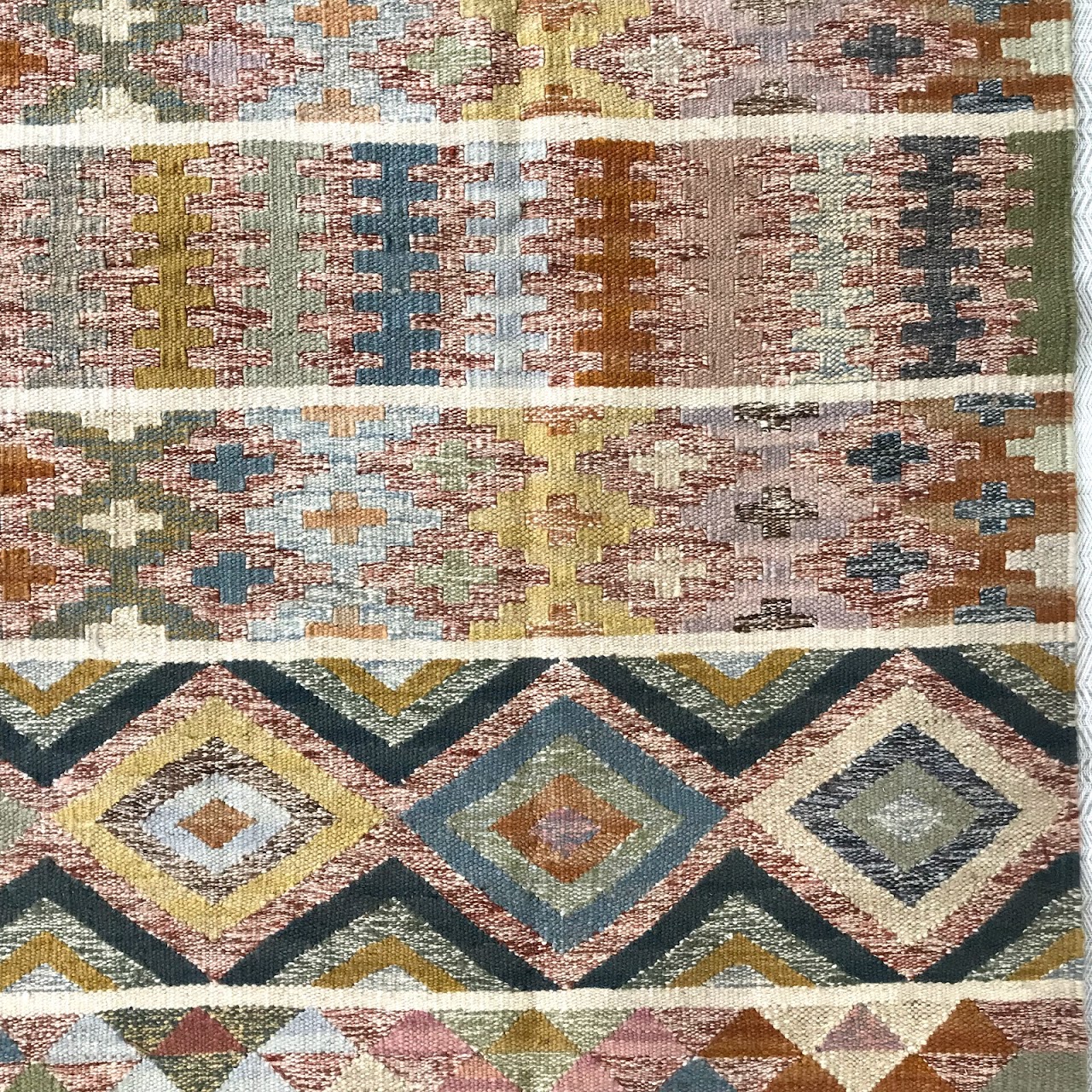 Egyptian Wool Kilim Area Rug #3