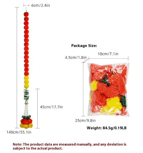 Title 4, French Marigold Halloween Wedding Flower Strap ...
