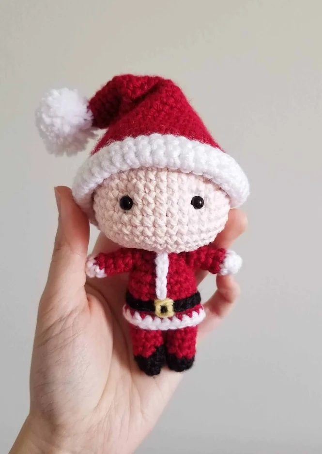 santa doll pattern