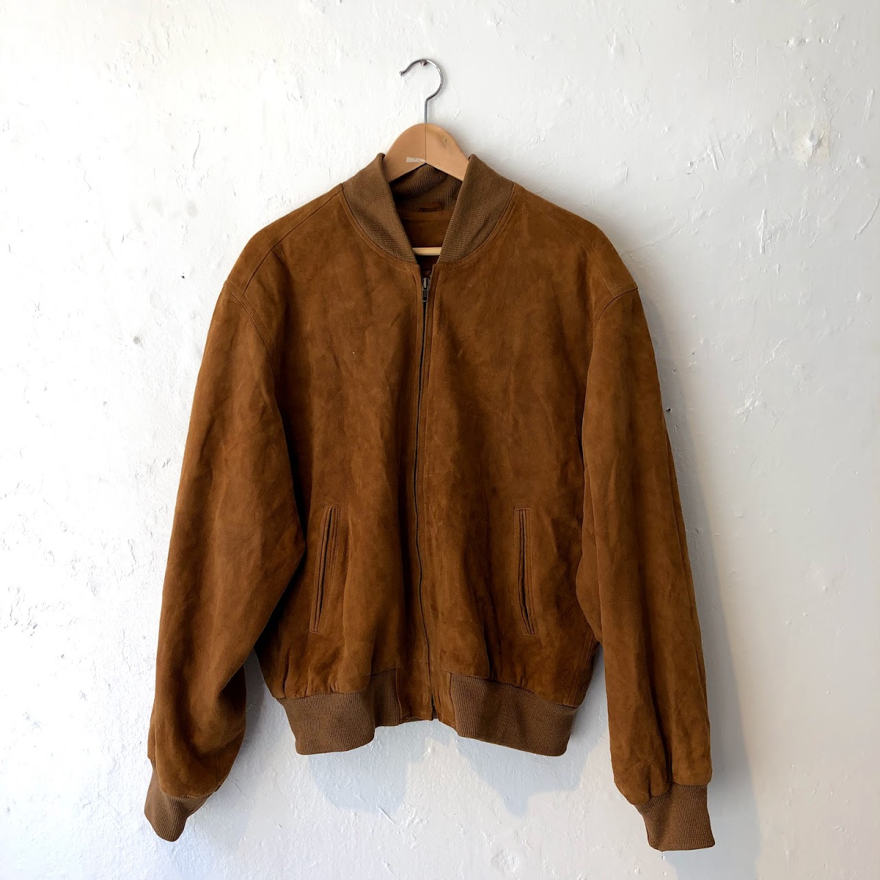 Coach Suede Bomber Jacket