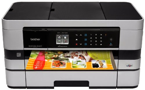  Brother Printer BusinessSmart MFC-J4610DW Wireless Color Photo Printer with Scanner, Copier and Fax