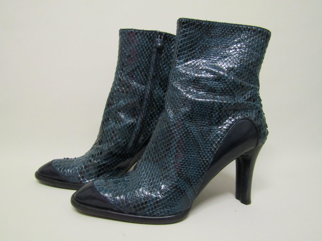 Tod's Python Booties