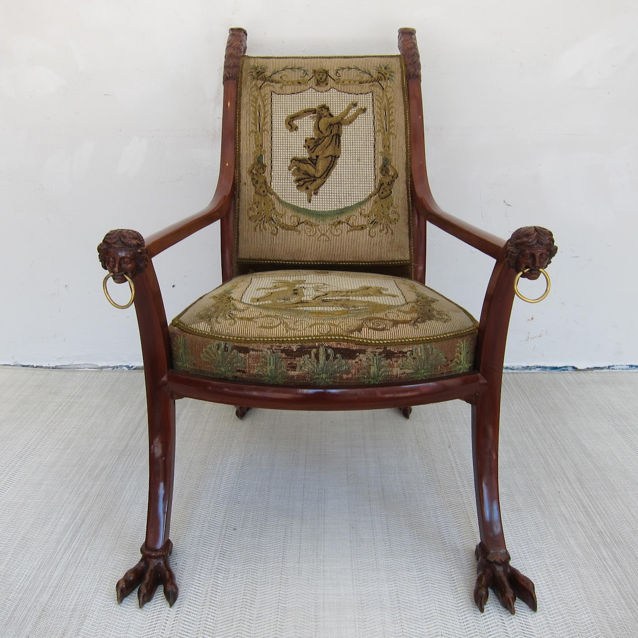 German Neo-Classical Armchair