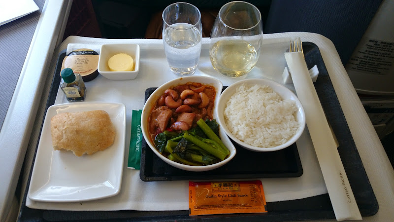 DSC 2680 - REVIEW - Cathay Pacific : Business - Sydney to Hong Kong (A330 Longhaul Config)