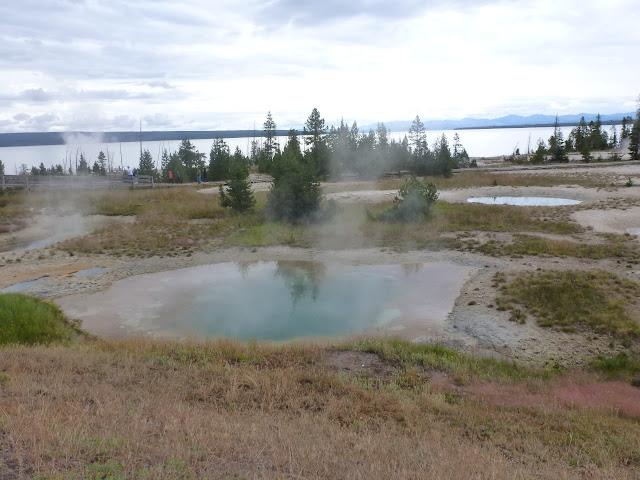 West Thumb, (PN Yellowstone) y Grand Teton. 15 Julio - LAS ROCOSAS DE CANADA. YELLOWSTONE Y GRAND TETON. (28)