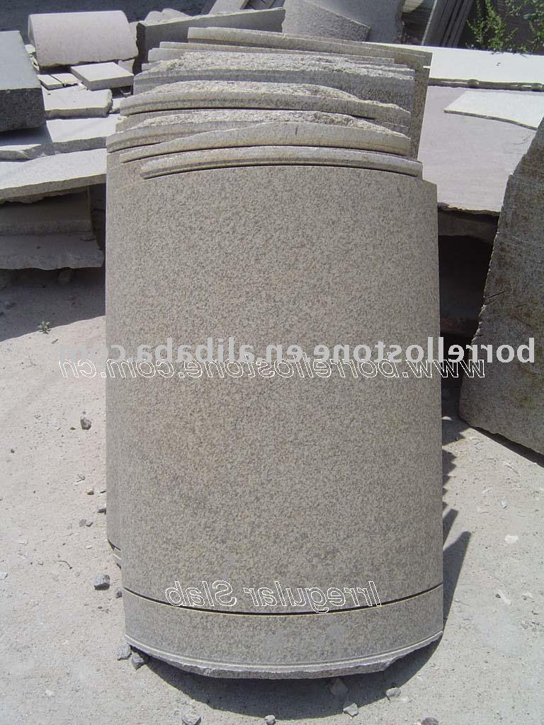 Yellow Granite half columns China  Mainland  