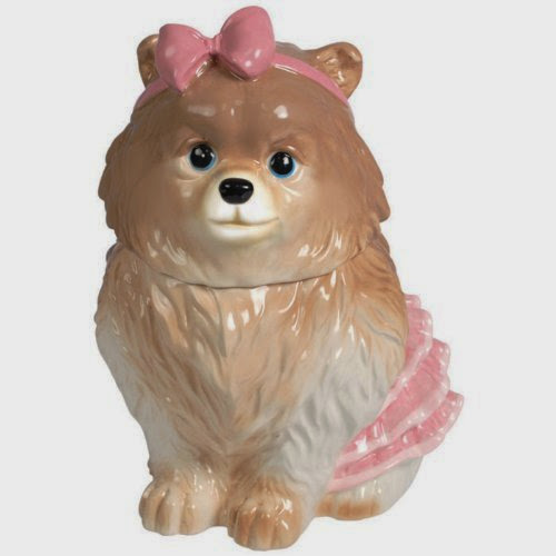  Westland Giftware Kookie Jars Pomeranian Cookie Jar, 10-1/2-Inch