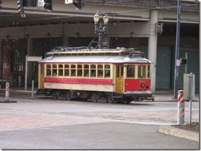 IMG_3219 Portland Vintage Trolley #512 at the Rose Quarter Station in Portland, Oregon on August 31, 2008