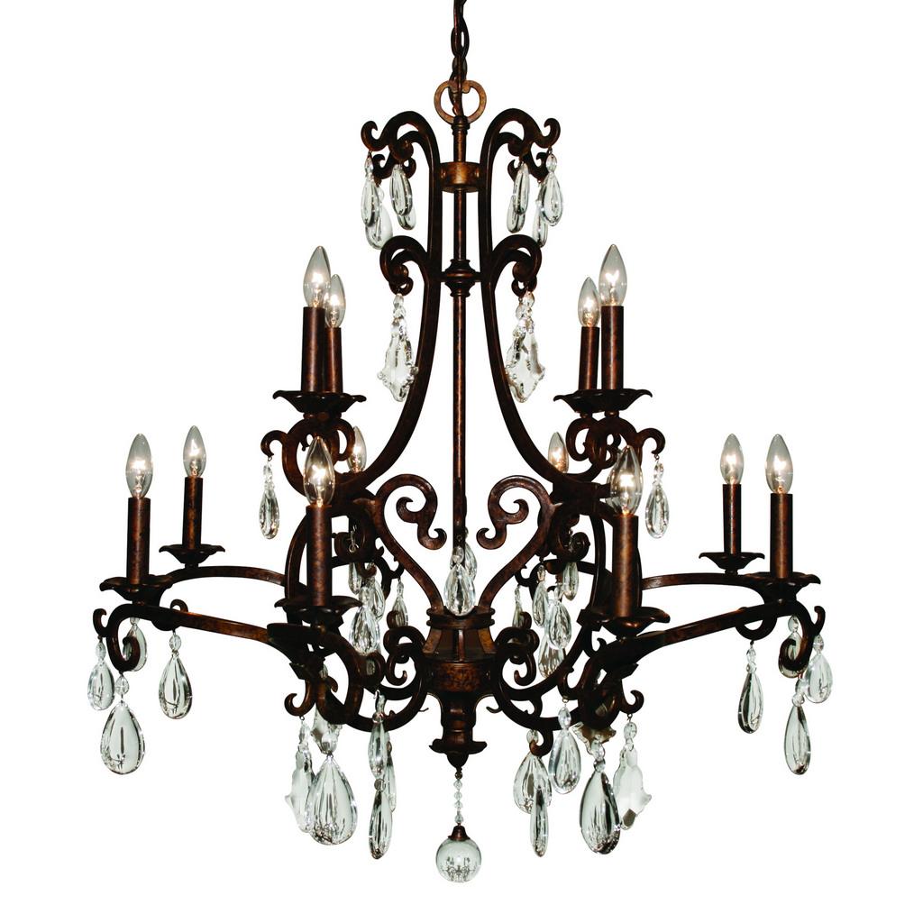 Z-Lite - Z-Lite Santa Maria 12 Light Chandelier - 404-12 - AmericanHomePlus.