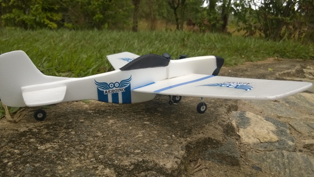 Aeromodelo com Arduino, barato e fácil de fazer - Projeto Aeroino