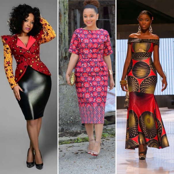 Mishono ya Kitenge African prints )# - Styles 7