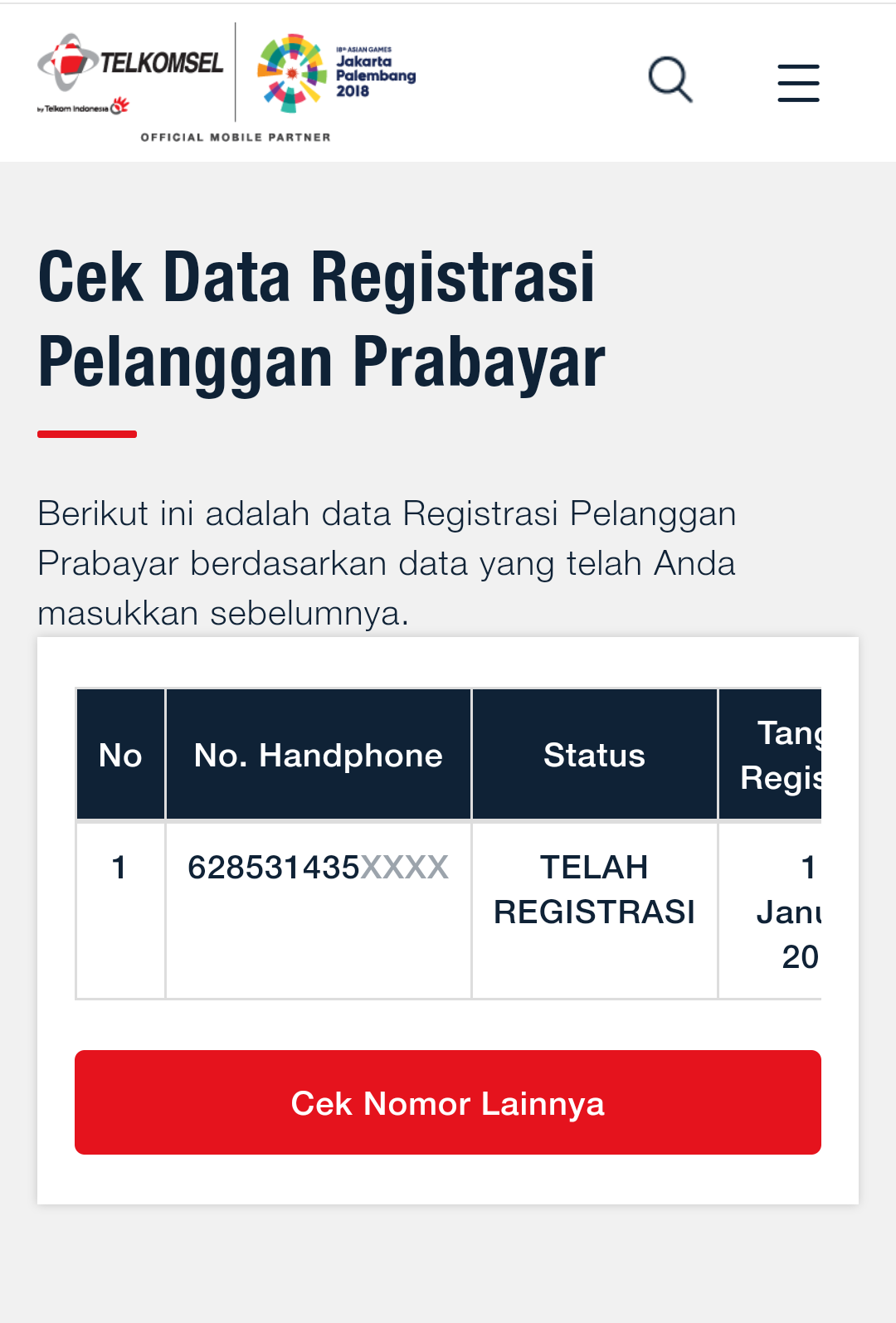 Cara Mengecek Sendiri Registrasi Simcard Prabayar Terdaftar Atau