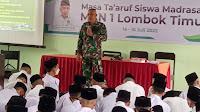 Danramil 1615-01/Selong Berikan Ceramah Bela Negara