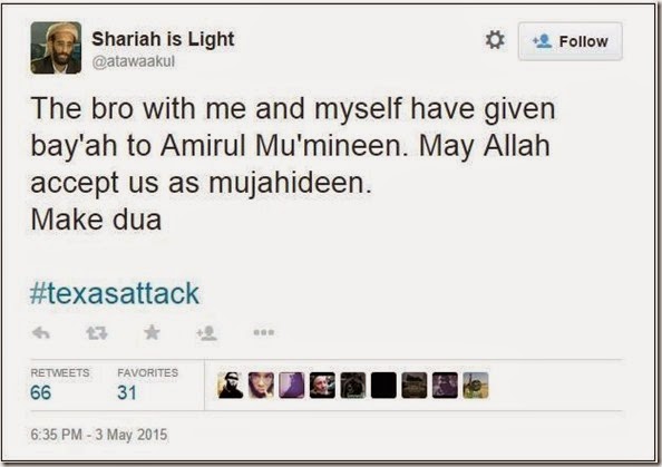 Sharia is Light Tweet