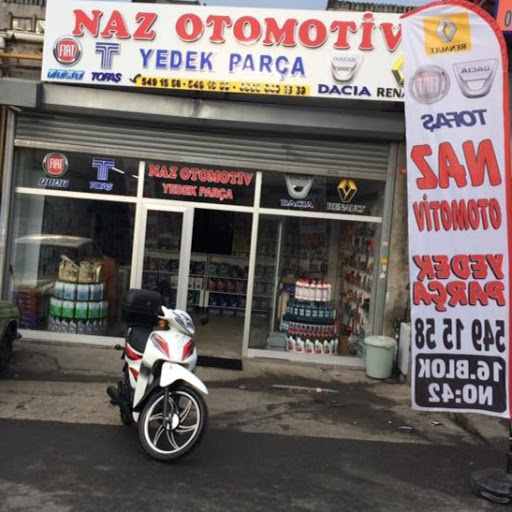 Naz otomotiv oto yedek parça logo