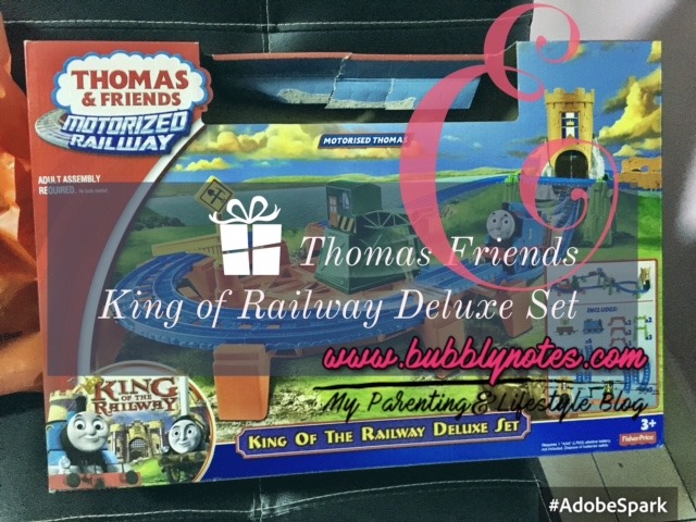 THOMAS & FRIENDS KING OF THE RAILWAY DELUXE SET