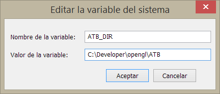 crear variable de entorno crear variable de entorno