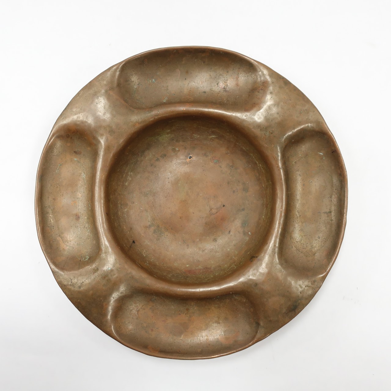 Gustav Stickley Workshops Hammered Copper Bowl