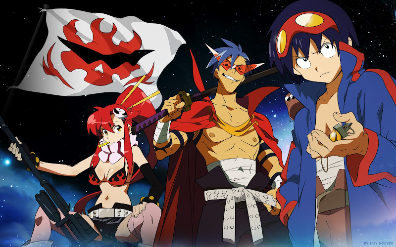 Resultado de imagem para Tengen Toppa Gurren-Lagann