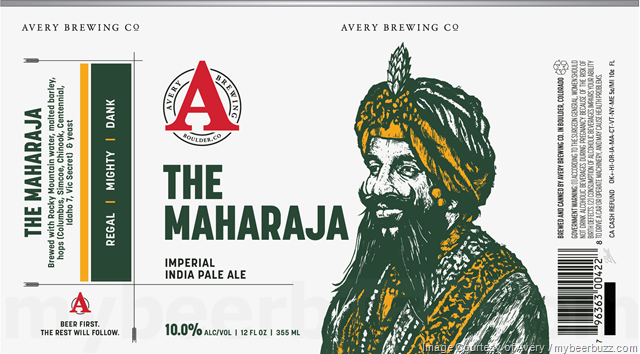 Avery Adding The Maharaja IIPA Cans