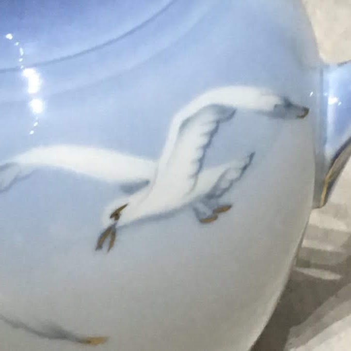 Royal Copenhagen Seagull Service Coffee Pot