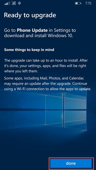 update, upgrade, Windows Phone 8.1, Windows 10 Mobile, Upgrade Advisor