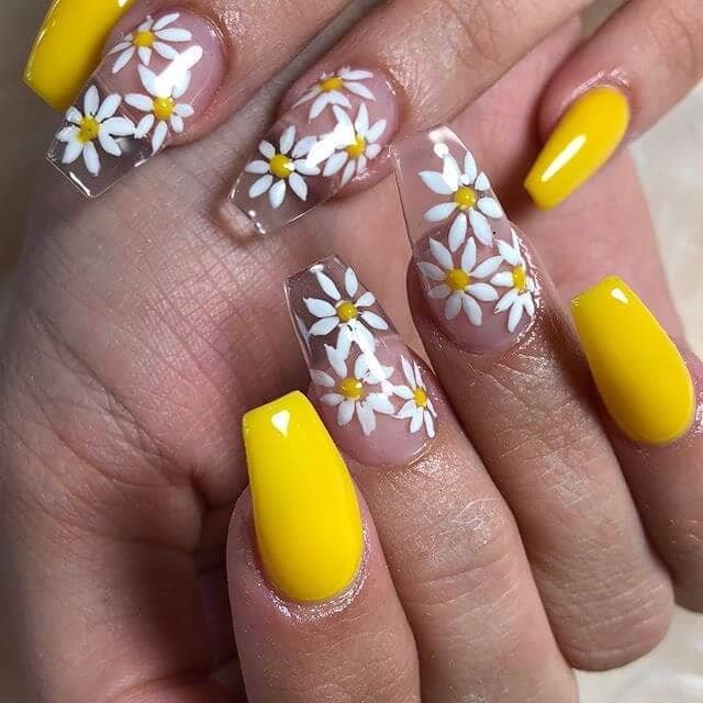 Gorgeous Yellow Acrylic Nails to Spice Up Your Fashion - Fashionre