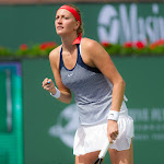 INDIAN WELLS, UNITED STATES - MARCH 11 : Petra Kvitova in action at the 2016 BNP Paribas Open