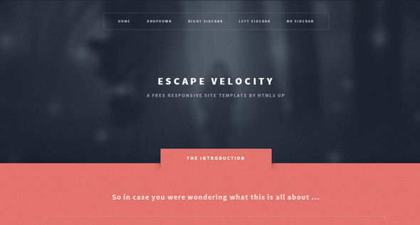 Escape Velocity