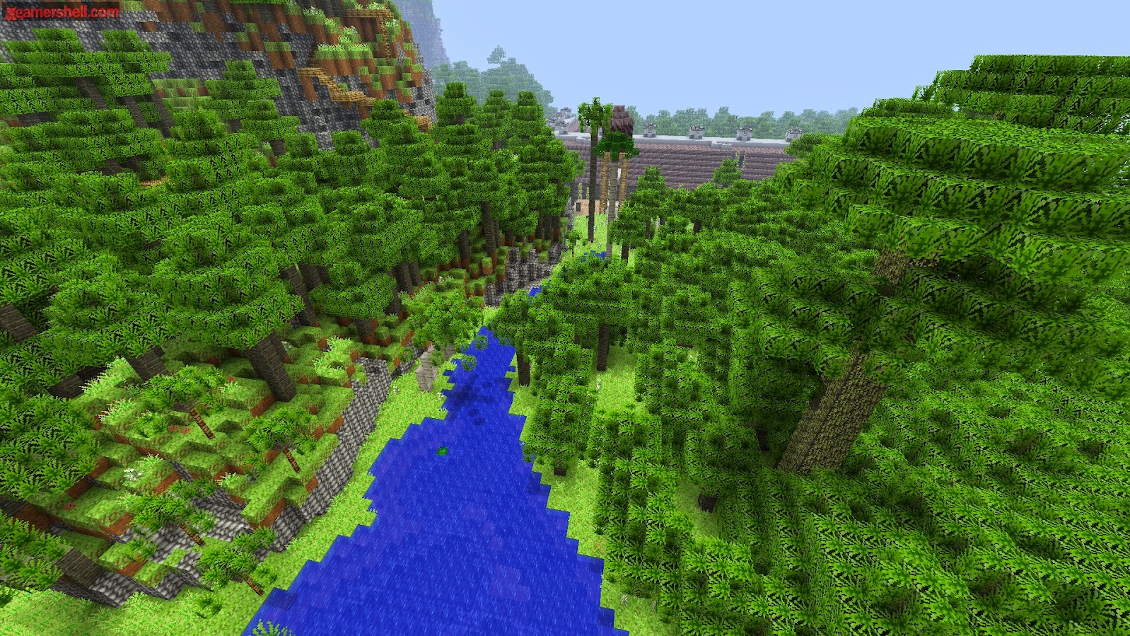 Hình ảnh trong game Minecraft (screenshot)